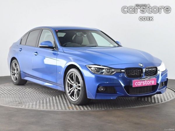 BMW 3-Series Saloon, Petrol Plug-in Hybrid, 2016, Blue