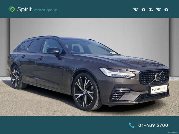 Volvo V90 Estate, Petrol Hybrid, 2021, Grey