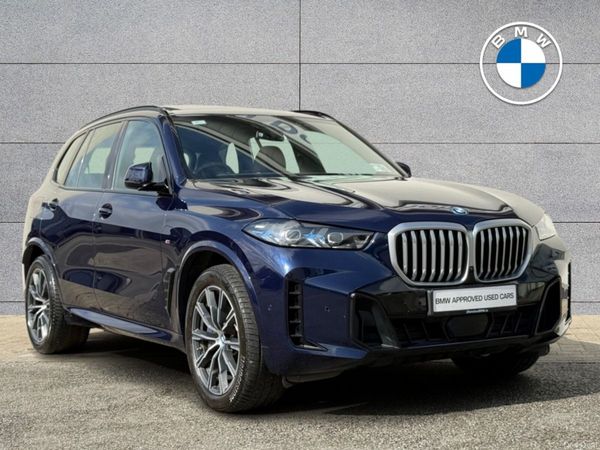 BMW X5 SUV, Petrol Plug-in Hybrid, 2025, Blue