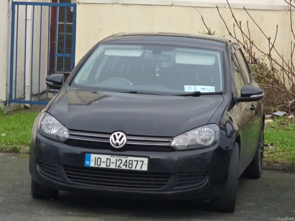 Volkswagen Golf Hatchback, Diesel, 2010, Black