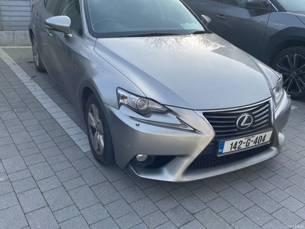 Lexus IS Saloon, Petrol Hybrid, 2014, Silver