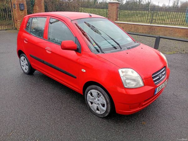 Kia Picanto Hatchback, Petrol, 2006, Red