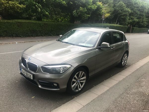 BMW 1-Series Hatchback, Diesel, 2015, Silver
