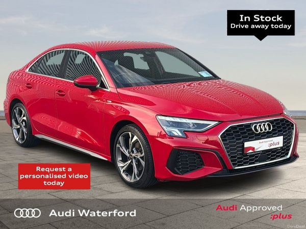 Audi A3 Saloon, Diesel, 2023, Red