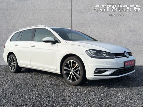 Volkswagen Golf Estate, Petrol, 2020, White