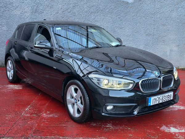 BMW 1-Series Hatchback, Petrol, 2017, Black