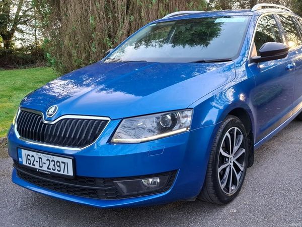 Skoda Octavia Estate, Diesel, 2016, Blue