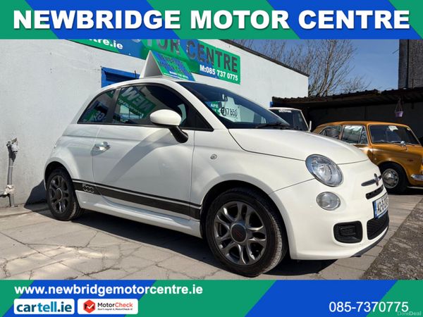 Fiat 500 Hatchback, Petrol, 2014, White