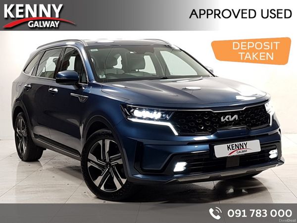Kia Sorento MPV, Petrol Plug-in Hybrid, 2022, Blue