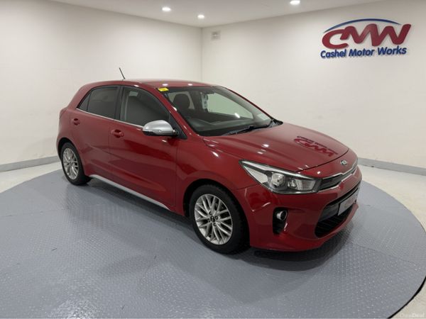 Kia Rio Hatchback, Petrol, 2017, Red