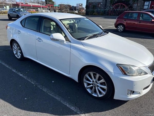 Lexus IS Saloon, Petrol, 2010, White