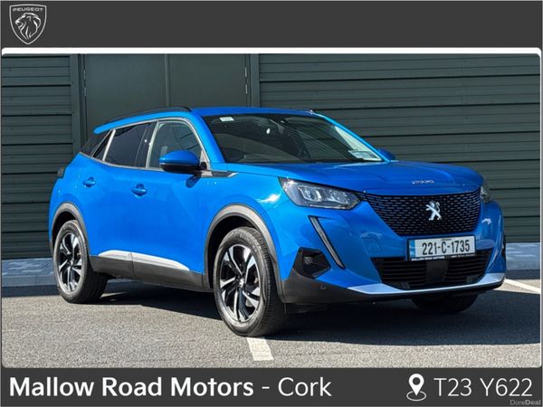 Peugeot 2008 MPV, Electric, 2022, Blue