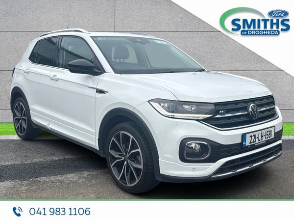 Volkswagen T-Cross Estate, Petrol, 2022, White