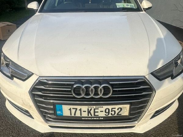 Audi A4 Saloon, Diesel, 2017, White