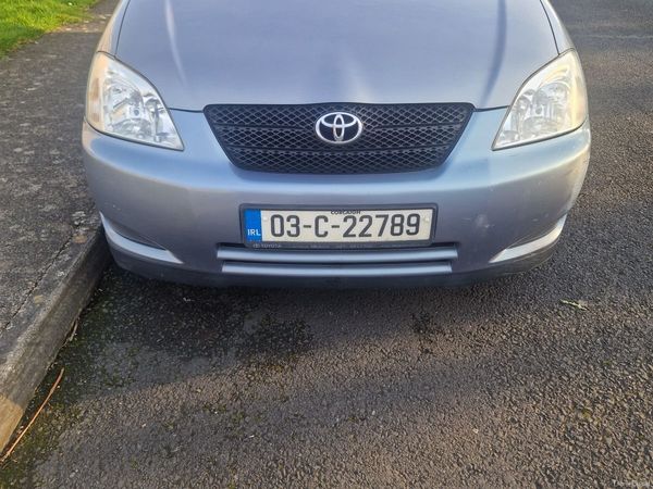 Toyota Corolla Hatchback, Petrol, 2003, Grey