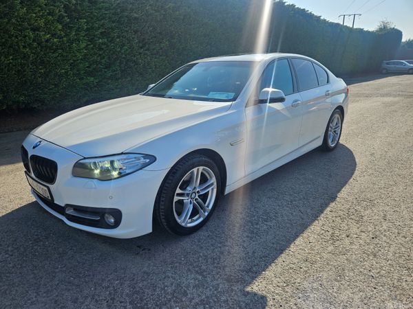 BMW 5-Series Saloon, Diesel, 2015, White