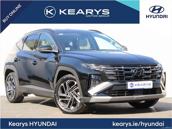 Hyundai Tucson SUV, Petrol Plug-in Hybrid, 2024, Black
