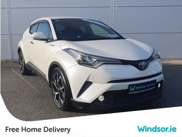 Toyota C-HR SUV, Petrol Hybrid, 2018, White
