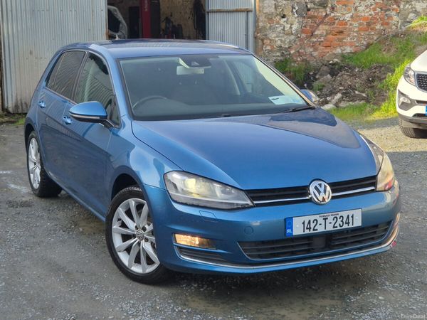 Volkswagen Golf Hatchback, Petrol, 2014, Blue