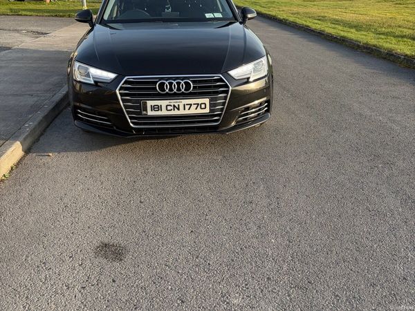 Audi A4 Saloon, Diesel, 2018, Black