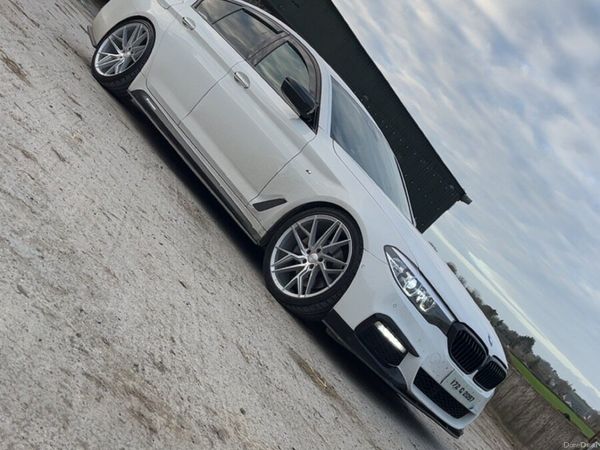 BMW 5-Series Saloon, Diesel, 2017, White