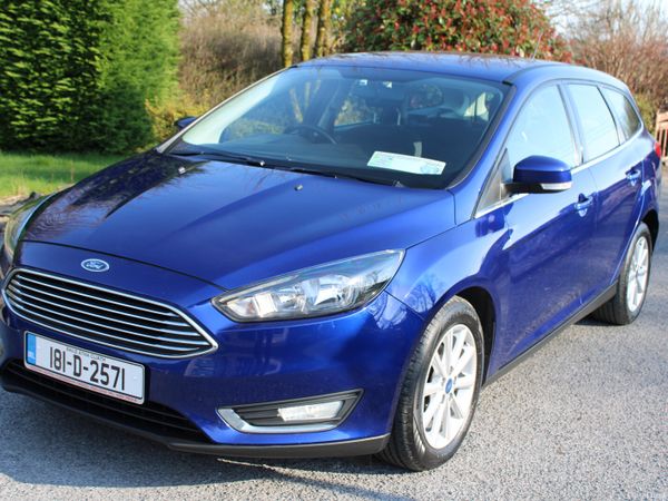 Ford Focus Estate, Diesel, 2018, Blue
