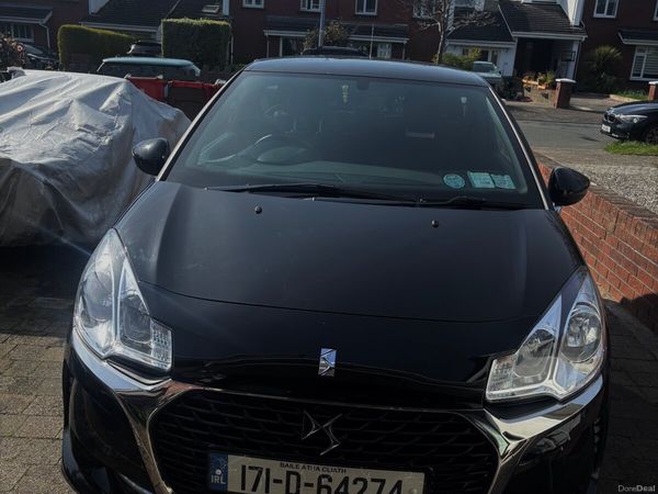 DS Automobiles DS 3 Hatchback, Petrol, 2017, Black