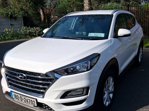 Hyundai Tucson SUV, Diesel, 2018, White