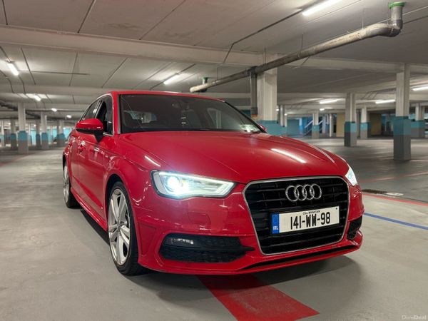 Audi A3 Hatchback, Diesel, 2014, Red
