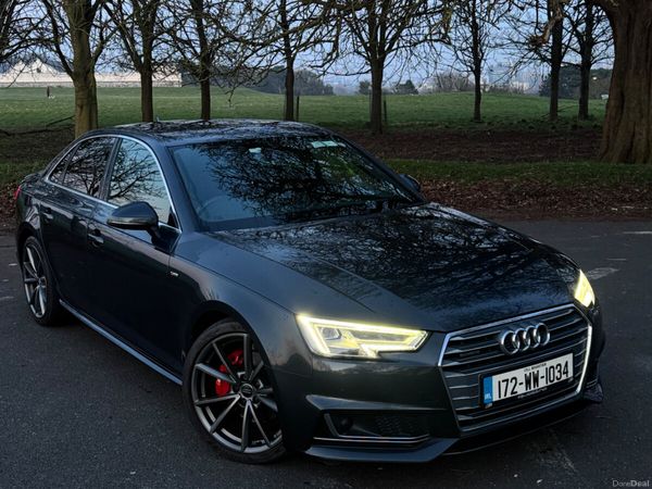 Audi A4 Saloon, Diesel, 2017, Grey