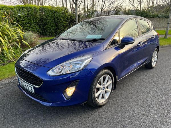 Ford Fiesta Hatchback, Petrol, 2018, Blue