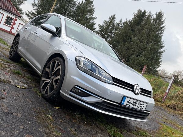 Volkswagen Golf Hatchback, Diesel, 2019, Silver