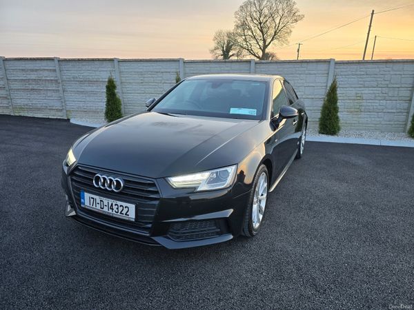 Audi A4 Saloon, Diesel, 2017, Black