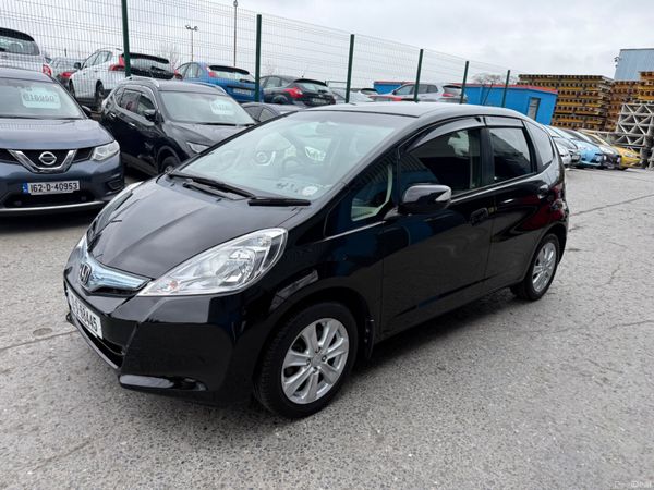 Honda Fit Hatchback, Petrol Hybrid, 2013, Black