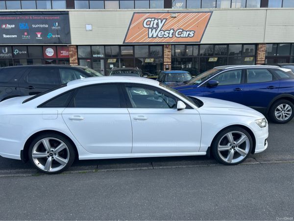 Audi A6 Saloon, Diesel, 2015, White
