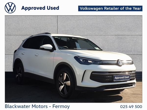 Volkswagen Tiguan Hatchback, Petrol Plug-in Hybrid, 2026, White