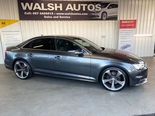 Audi A4 Saloon, Diesel, 2017, Grey