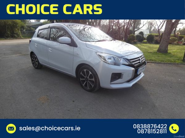 Mitsubishi Mirage Hatchback, Petrol, 2020, White