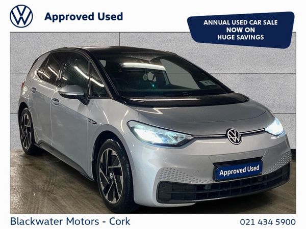 Volkswagen ID.3 Hatchback, Electric, 2023, Grey