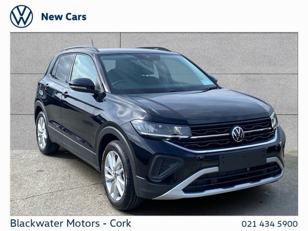 Volkswagen T-Cross Hatchback, Petrol, 2026, Black