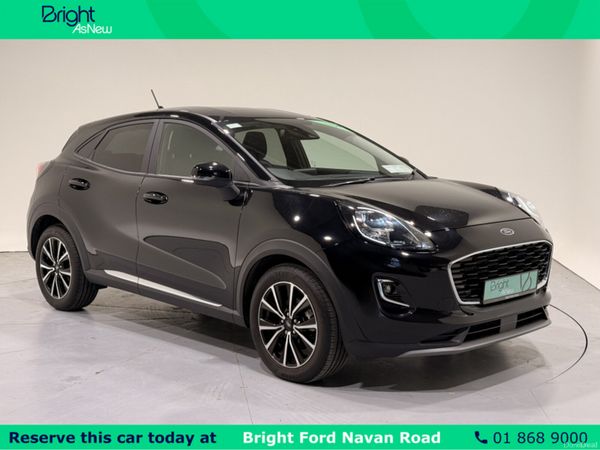 Ford Puma MPV, Petrol Hybrid, 2024, Black