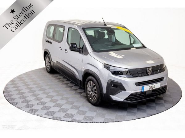 Peugeot Rifter SUV, Electric, 2024, Grey