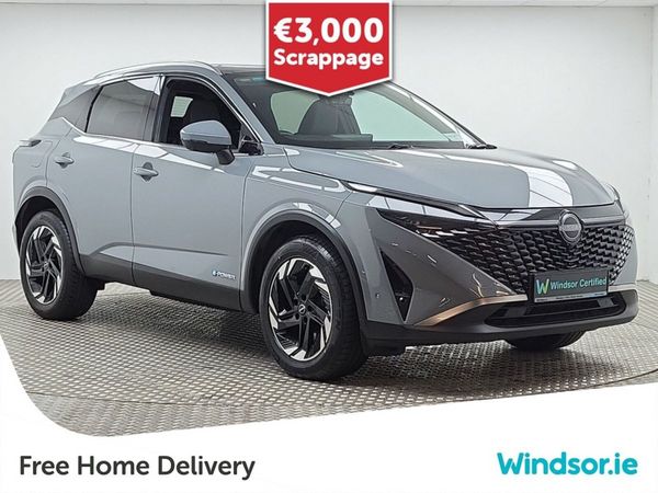 Nissan Qashqai MPV, Petrol Hybrid, 2025, Grey