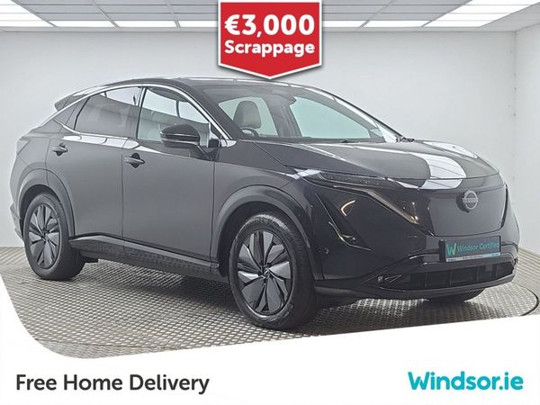 Nissan Ariya SUV, Electric, 2023, Green