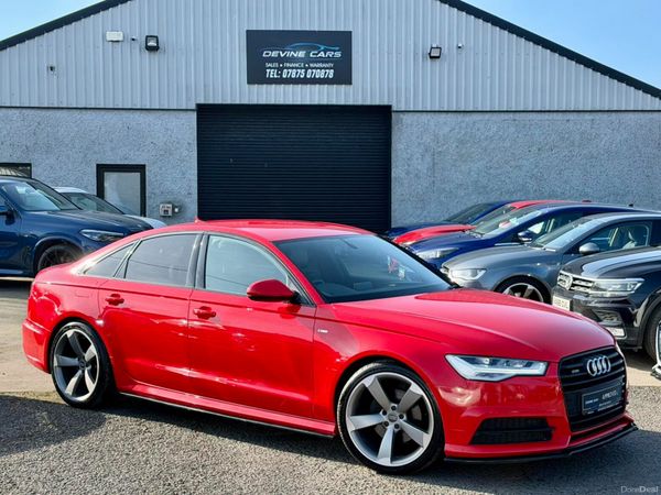 Audi A6 Saloon, Diesel, 2016, Red