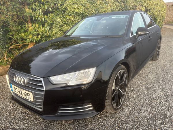 Audi A4 Saloon, Diesel, 2018, Black