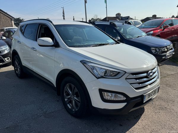 Hyundai Santa Fe SUV, Diesel, 2015, White