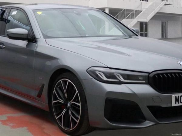 BMW 5-Series Saloon, Diesel Hybrid, 2023, Grey