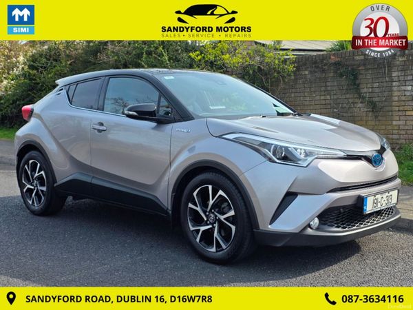 Toyota C-HR Hatchback, Petrol Hybrid, 2019, Grey