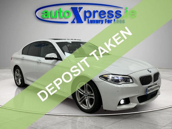 BMW 5-Series Saloon, Diesel, 2016, White